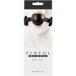 Sinful Black Ball Gag - Image 2