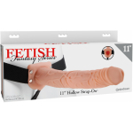 Fetish Fantasy 11in Hollow Strap-on Flesh - Image 3