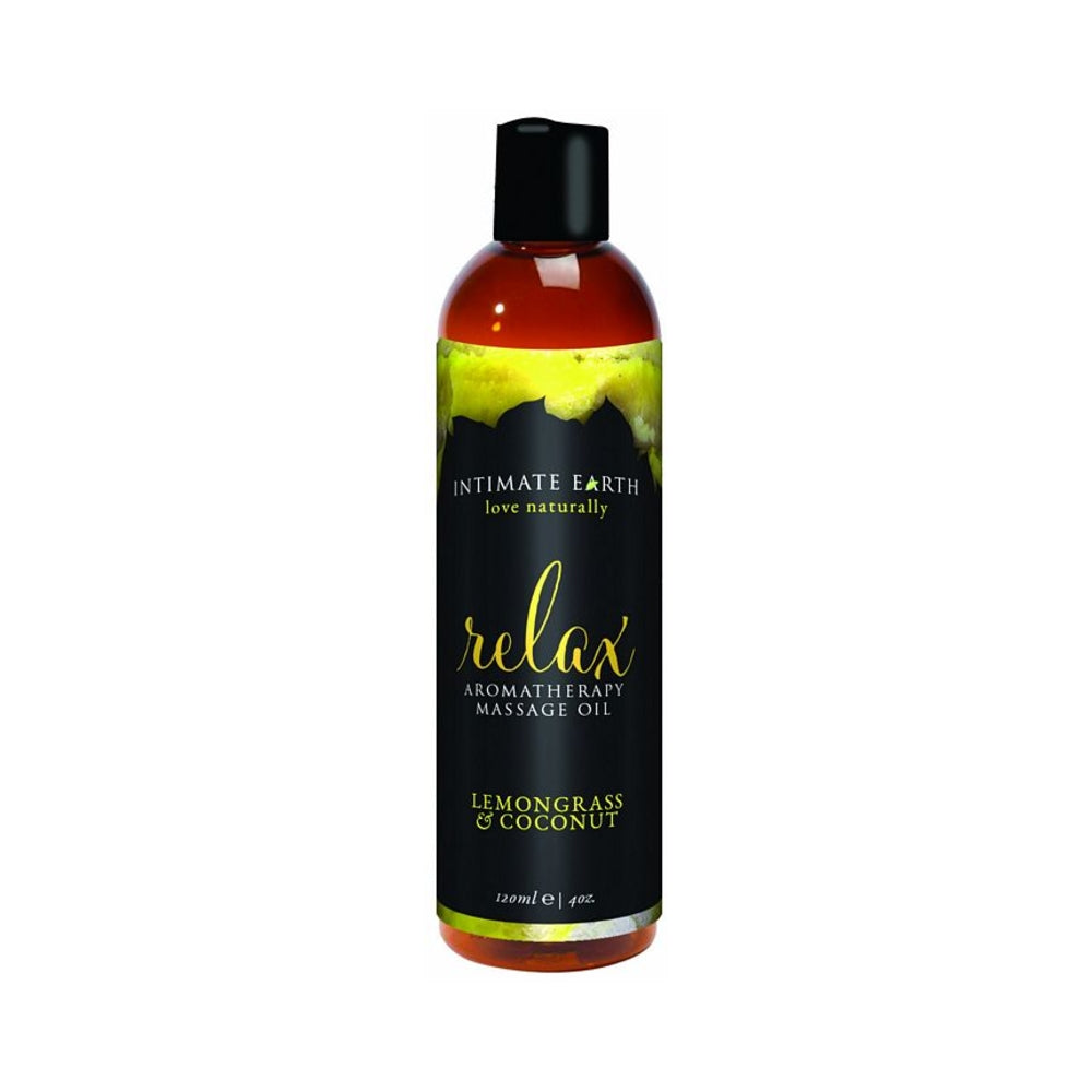 Intimate Earth Relax Massage Oil 4oz