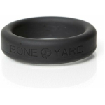Boneyard Silicone Ring 1.4 inches Black