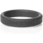 Boneyard Silicone Cock Ring 2 inches Black