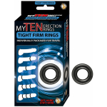 My Ten Erection Rings Tight Firm Rings Black - Image 2