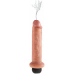 King Cock 7 inches Squirting Dildo Beige