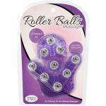 Roller Balls Massager Purple Massage Glove - Image 3