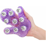 Roller Balls Massager Purple Massage Glove