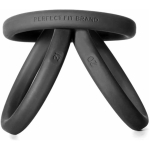 Perfect Fit Xact-fit Silicone Rings L-xl (#20, #21, #22) Black - Image 3