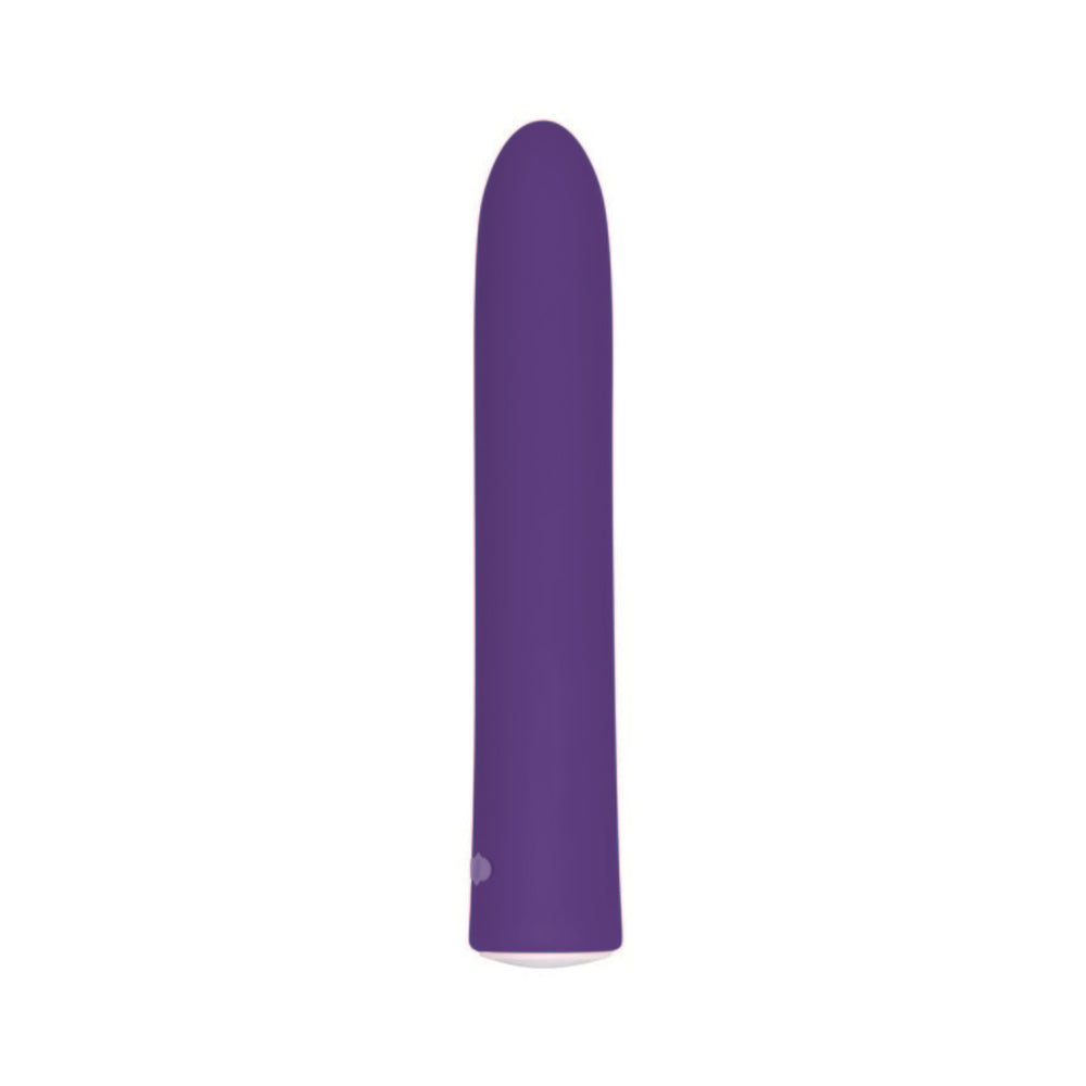 Evolved Rechargeable Slim Vibe 7 Function Waterproof Purple