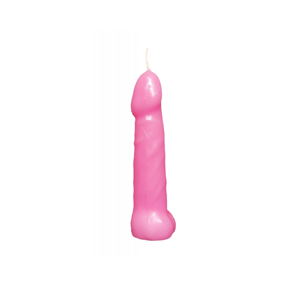 Bachelorette Party Pecker Party  Candles Pink 5 Pack