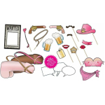 Wild Wild West Photo Prop Set 20+ Pieces