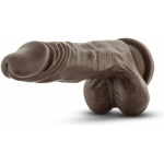Mr Skin Stud Muffin 8.5 inches Chocolate Brown Dildo