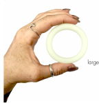 Firefly Halo Glow In The Dark Cock Ring Large - Image 3