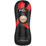 PDX ELITE Vibrating Stroker Oral