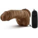 Loverboy - The Boxer - 9 Inch Vibrating Realistic Cock - Mocha - Image 3