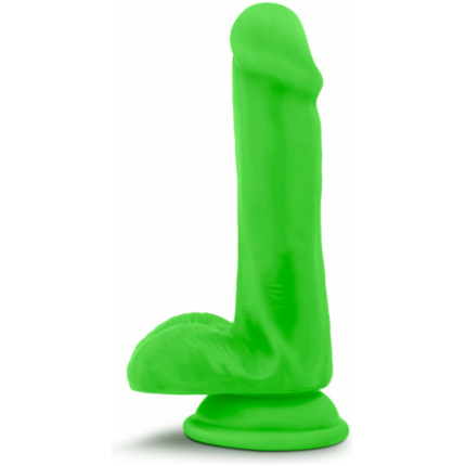 Neo - 6 Inch Dual Density Cock With Balls