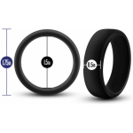 Performance - Silicone Go Pro Cock Ring - Black - Image 2