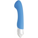 Tempest G Silicone Rechargeable G-Spot Vibrator Blue - Image 3