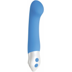Tempest G Silicone Rechargeable G-Spot Vibrator Blue - Image 2