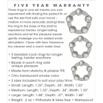 ZT Three Amigos Cock Ring Set Of 3 - Image 2