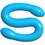 Classix Double Whammy Blue Dual Dildo - Image 2