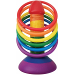 Rainbow Pecker Party Ring Toss Game 6 Rings