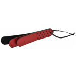 Sportsheets Saffron Layer Paddle Black Red - Image 3