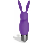 The 9's Silicone Bunny Bullet Purple