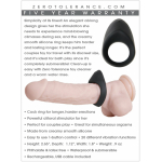 Night Rider Vibrating Cock Ring Black - Image 2