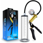 Performance - Vx6 Vacuum Penis Pump With Brass Pistol & Pressure Gauge -  Clear - Image 3