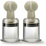 Temptasia - Clit And Nipple Large Twist Suckers - Set Of 2 - Clear - Image 2