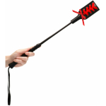 Ouch! Crop Black Rectangle With Lace - Large - Image 2