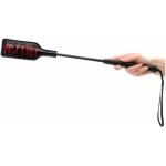 Ouch! Crop - BITCH - Large - Black - Image 3