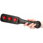 Ouch! Paddle - HEARTS - Black - Image 2