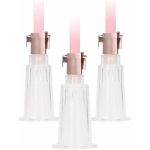Pumped - Clitoral & Nipple Pump Set  Medium - Rose - Image 2