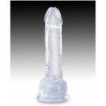 King Cock Clear 7in Cock with Balls - Image 3