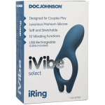 Ivibe Select Iring Marine Blue Vibrating Cock Ring - Image 2