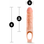 Performance - 9 Inch Cock Sheath Penis Extender - Vanilla - Image 2