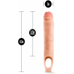 Performance Plus - 11.5 Inch Silicone Cock Sheath Penis Extender - Vanilla - Image 2