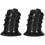 Hunkyjunk Elong Wide Base Nipsucker Black - Image 2