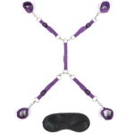 Lux Fetish 7pc Bed Spreader Purple