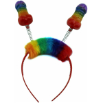 Rainbow Pecker Bopper Head Band O/S