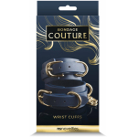 Bondage Couture Wrist Cuff Blue - Image 2