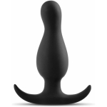 Anal Adventure Platinum Curve Plug Black
