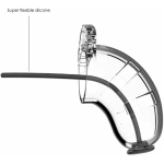 Cage With Silicone Urethal Sounding 15 - Transparent - Image 2