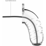 Cage With Silicone Urethal Sounding 16 - Transparent - Image 2