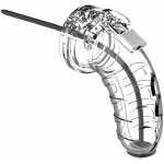 Cage With Silicone Urethal Sounding 16 - Transparent