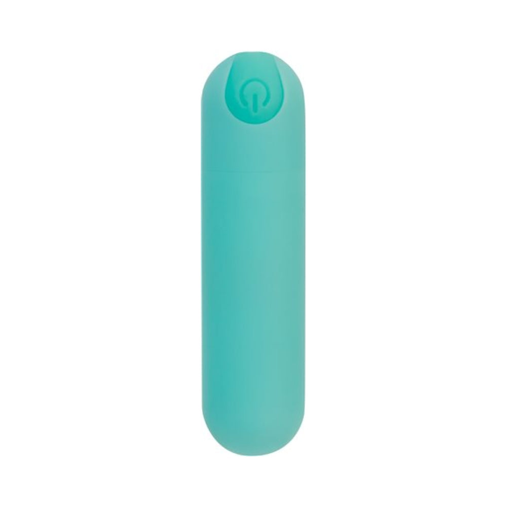 Essential Bullet 9 Function Usb Rechargeable Cord And Case Included Water-resistant Teal