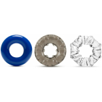 Stay Hard Triple Stretch 3pk Cock Rings - Image 2