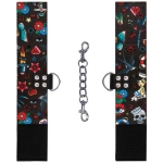 Ouch! Old School Tattoo Printed Ankle Cuffs - Image 3