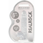 Realrock Realistic Dildo With Balls 6 inches - Image 3