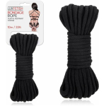 Lux Fetish Bondage Rope 33 Ft/10 M - Black - Image 2
